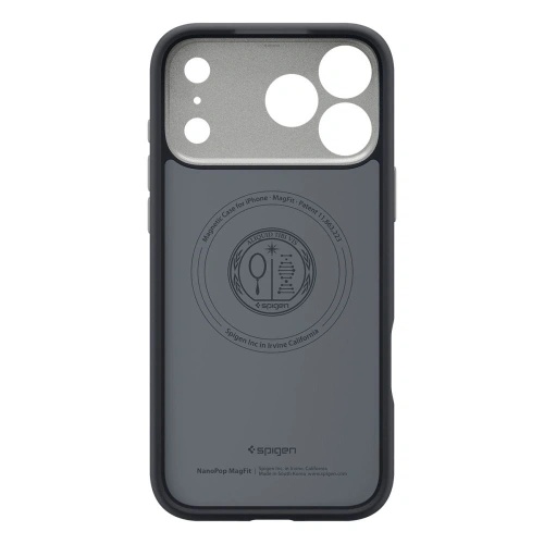 Etui Spigen Nano Pop Mag MagSafe do Apple iPhone 17 Pro Black Sesame