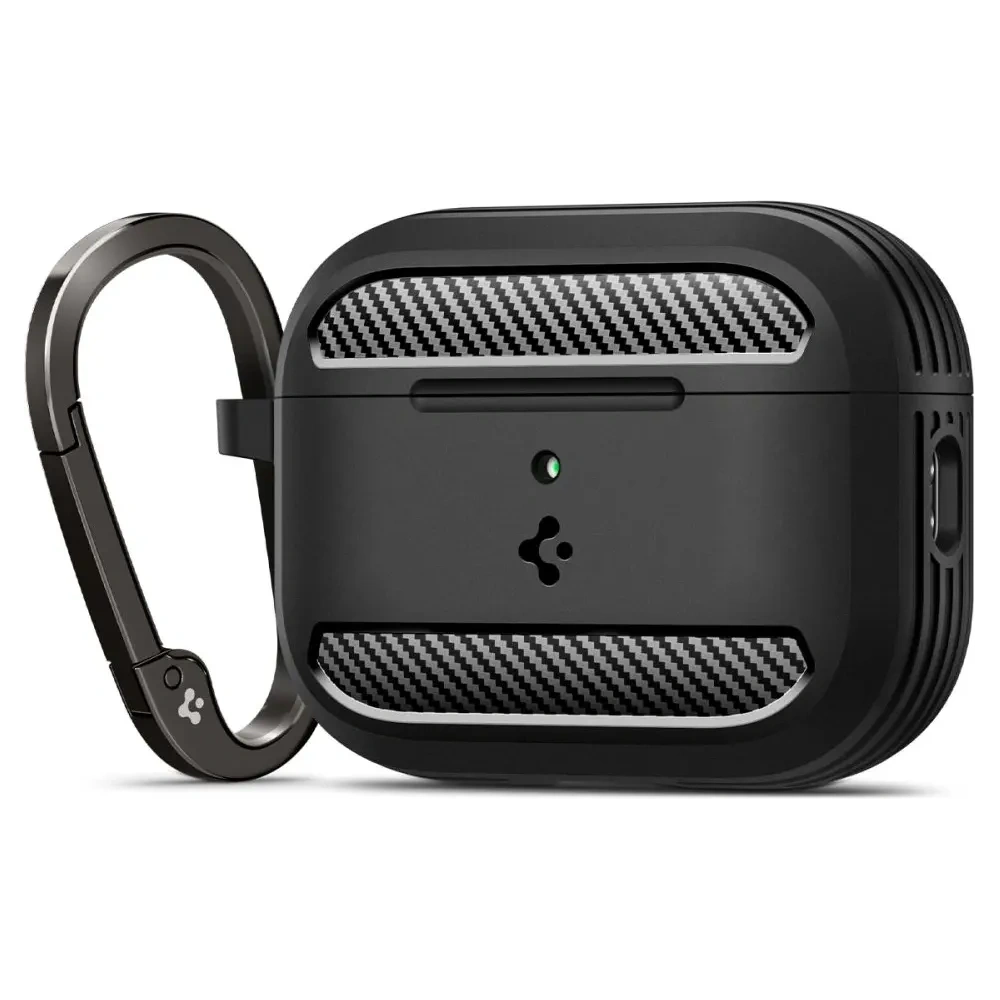 Etui Spigen Rugged Armor do Apple AirPods Pro 3 Matte Black