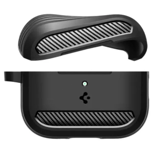 Etui Spigen Rugged Armor do Apple AirPods Pro 3 Matte Black