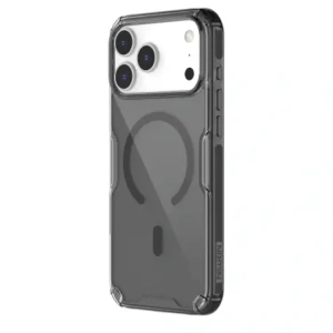 Etui Nillkin Nature TPU Pro Magnetic MagSafe do Apple iPhone 17 Pro Max półprzezroczyste-czarne