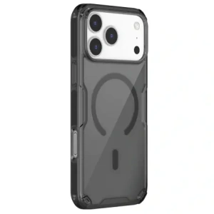 Etui Nillkin Nature TPU Pro Magnetic MagSafe do Apple iPhone 17 Pro Max półprzezroczyste-czarne