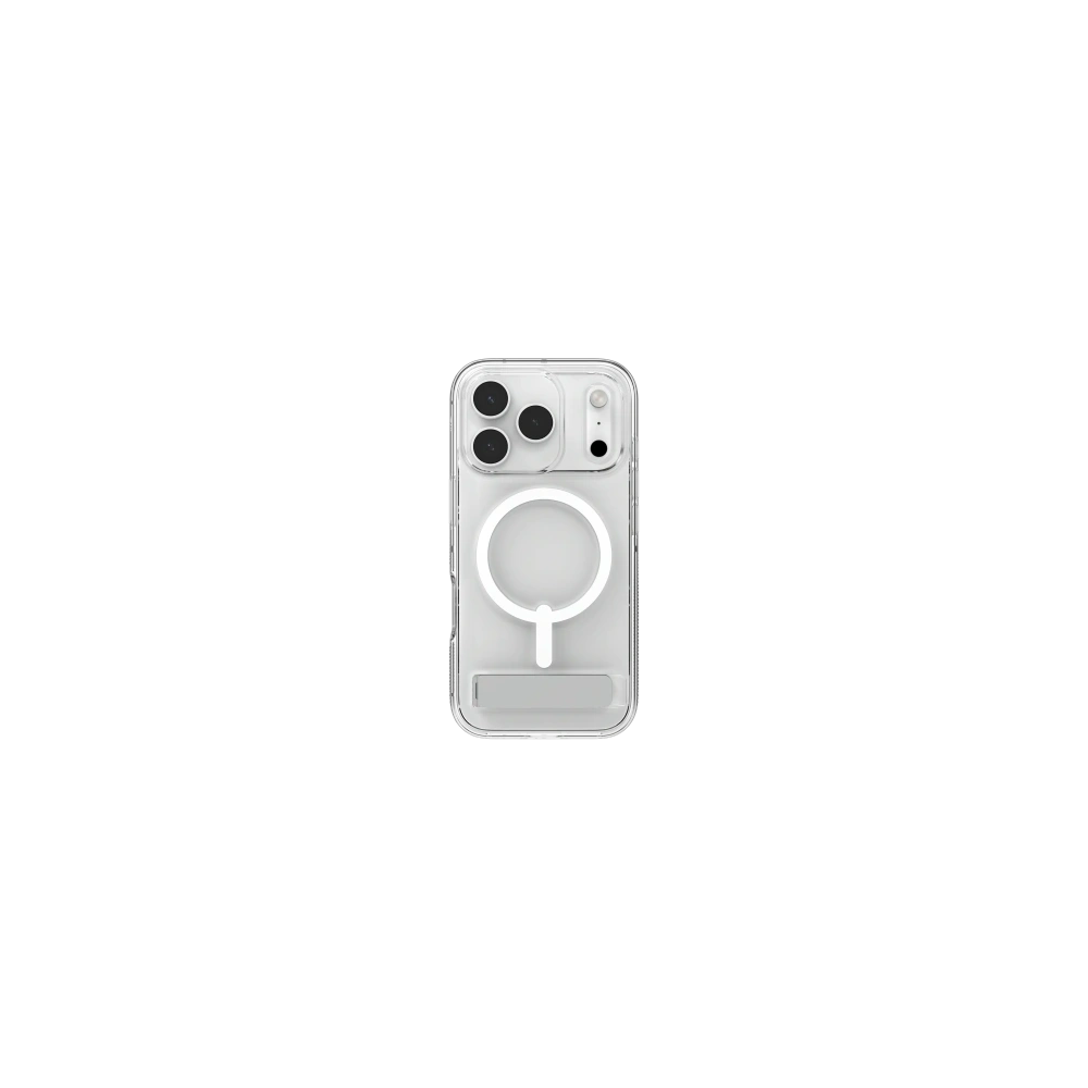 Etui ZAGG Crystal Palace Snap KS z podstawką do Apple iPhone 17 Pro MagSafe (clear)