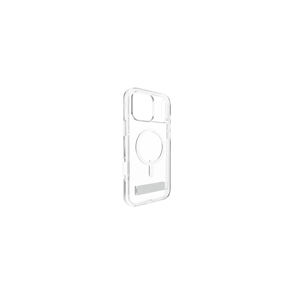 Etui ZAGG Crystal Palace Snap KS z podstawką do Apple iPhone 17 Pro Max MagSafe (clear)