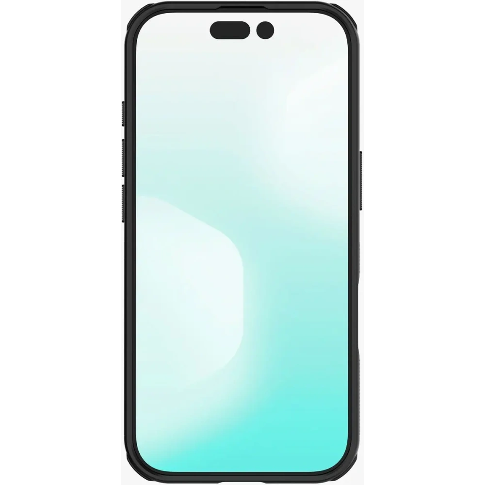 Etui Nillkin Super Frosted Shield Pro Magnetic MagSafe do Apple iPhone 17 półprzezroczyste-czarne