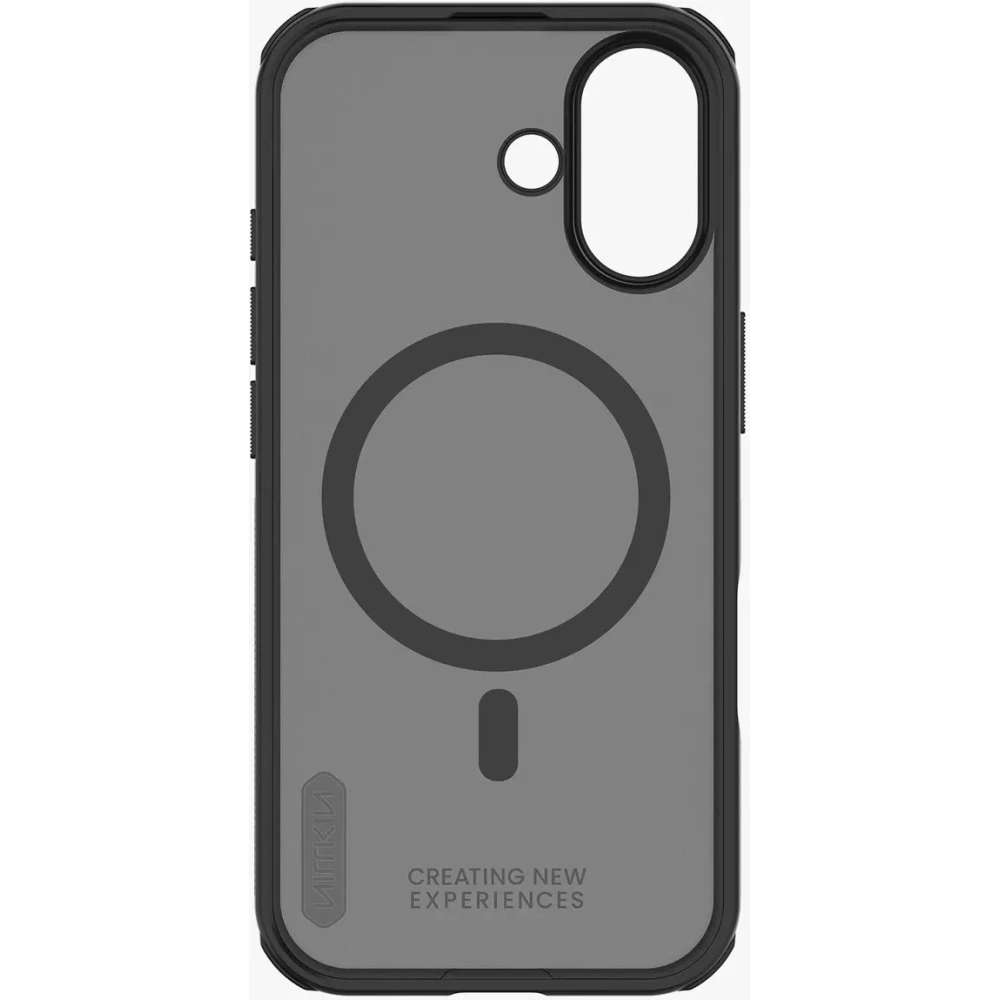 Etui Nillkin Super Frosted Shield Pro Magnetic MagSafe do Apple iPhone 17 półprzezroczyste-czarne