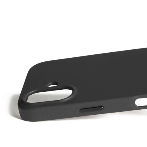Etui Mujjo Leather Case do Apple iPhone 17 MagSafe (black)