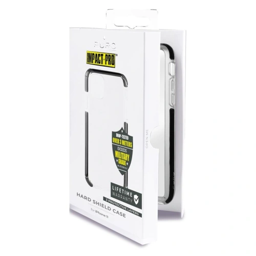 Kup Etui PURO Impact Pro Hard Shield Apple iPhone 11 (černý rámeček) - PUR110BLK - {ean13} - Sklep Home Screen
