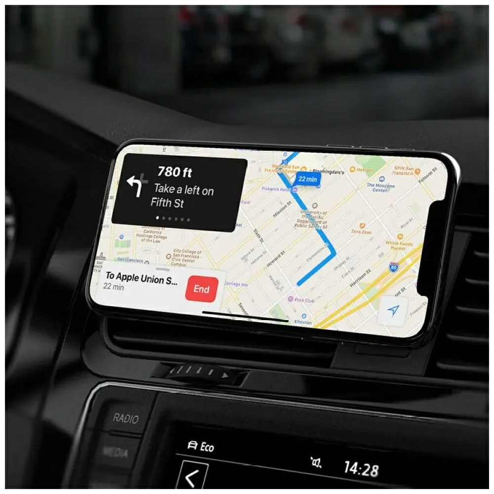 Uchwyt samochodowy do kratki POPSOCKETS Car Vent 2 + PopGrip czarny