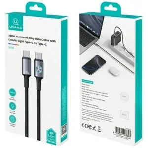 Kabel USAMS Huan Series SJ751 240W USB-C / USB-C 1.2 m tarnish