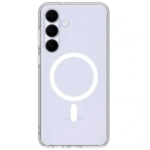 Etui Spigen Ultra Hybrid Mag MagSafe do Samsung Galaxy S25 FE Clear/white