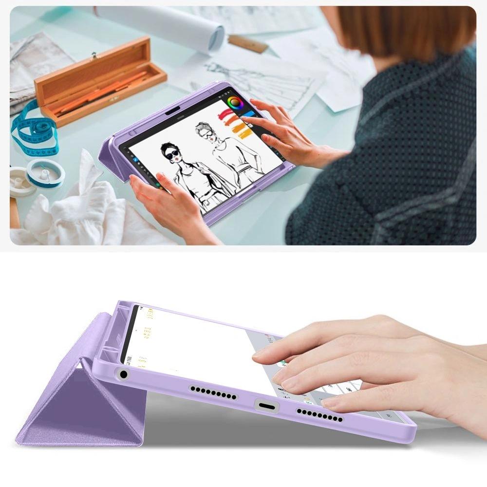 Etui Tech-Protect SmartCase Pen do Lenovo Idea Tab 11.0 TB-336 Violet