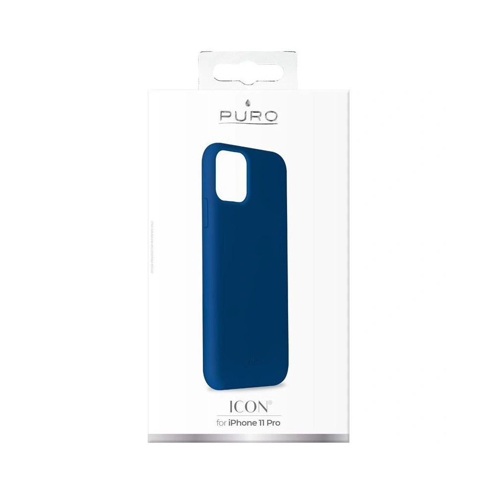 Etui PURO ICON Cover Apple iPhone 11 Pro (granatowy)