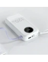 Powerbank Dudao K13Pro 20000mAh z wbudowanym kablem biały