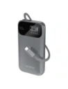 Powerbank Dudao K31 10000 mAh 22,5W PD z wbudowanym kablem szary
