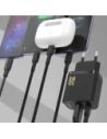 Ładowarka sieciowa Dudao A27 Max USB-A, USB-C 35W + kabel USB-C czarna