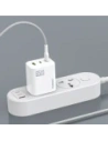 Ładowarka sieciowa Dudao A29C 65W GaN USB-A, 2xUSB-C + kabel USB-C biała