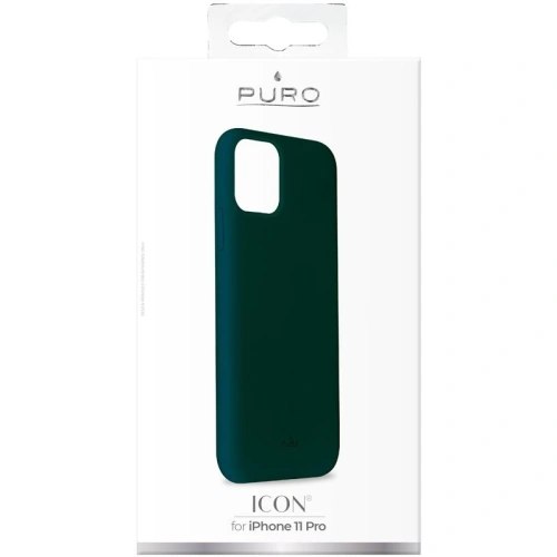 Kup Apple PURO ICON Schutzhülle für iPhone 11 Pro (dunkelgrün) - PUR116GRN - {ean13} - Sklep Home Screen
