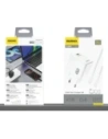 Ładowarka sieciowa Dudao A28C 45W GaN USB-C + kabel USB-C biała