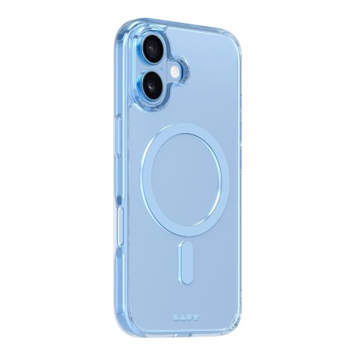 Etui Laut Crystal Fluro do Apple iPhone 17 MagSafe (light blue)