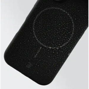 Silikonowe etui z pierścieniem magnetycznym Bizon Soft Case Magnetic do Apple iPhone 17 czarne