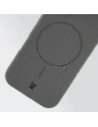 Silikonowe etui z pierścieniem magnetycznym Bizon Soft Case Magnetic do Apple iPhone 17 Pro grafitowe