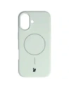 Silikonowe etui z pierścieniem magnetycznym Bizon Soft Case Magnetic do Apple iPhone 17 pistacjowe