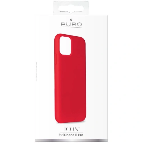Kup Etui PURO ICON Cover Apple iPhone 11 Pro (piros) - PUR118RED - {ean13} - Sklep Home Screen