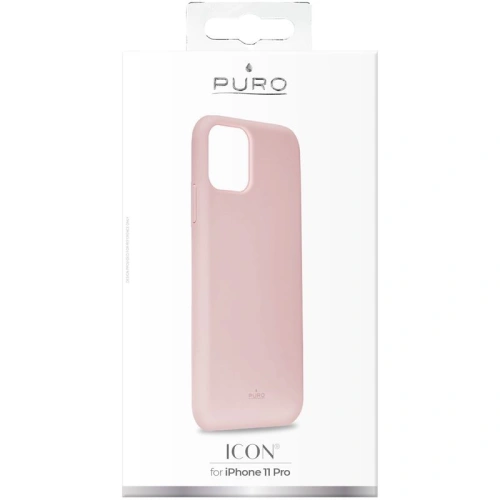 Kup Etui PURO ICON Cover Apple iPhone 11 Pro (homok rózsaszín) - PUR119PNK - {ean13} - Sklep Home Screen