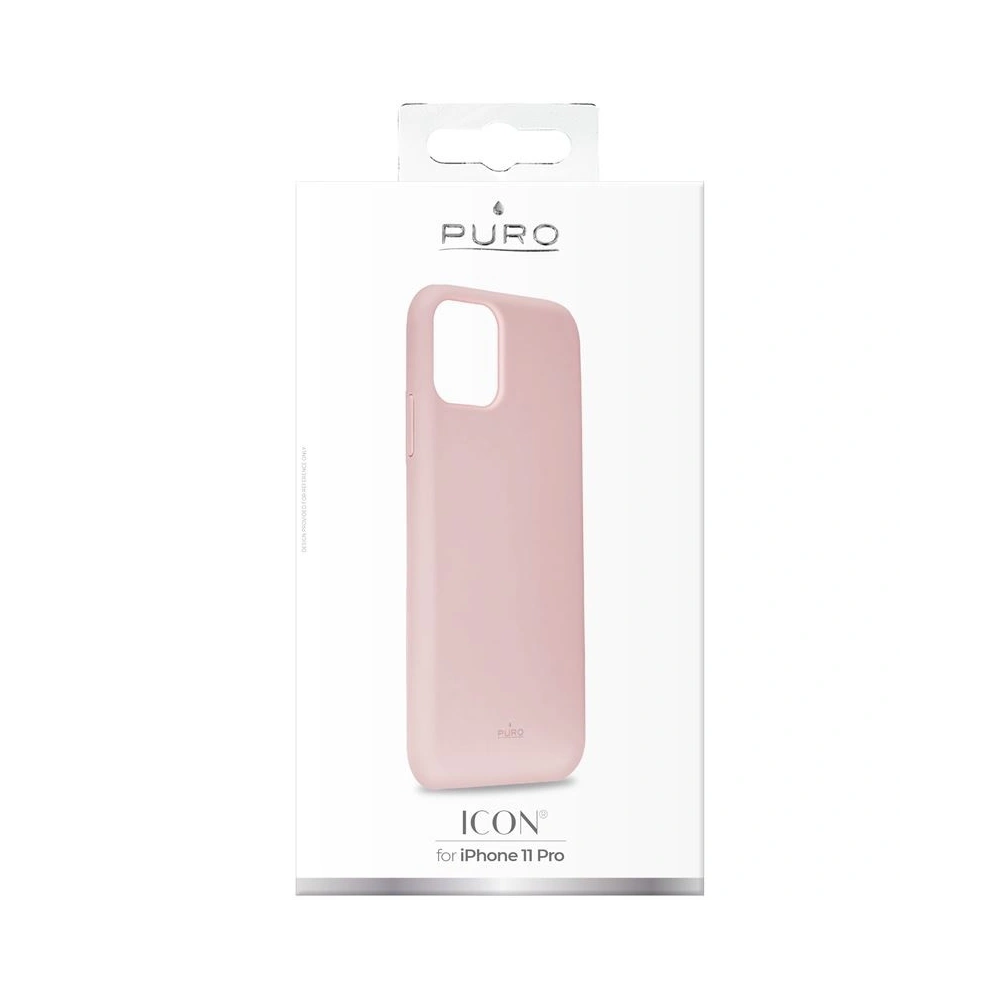Etui PURO ICON Cover Apple iPhone 11 Pro (piaskowy róż)