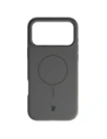 Silikonowe etui z pierścieniem magnetycznym Bizon Soft Case Magnetic do Apple iPhone 17 Pro Max grafitowe