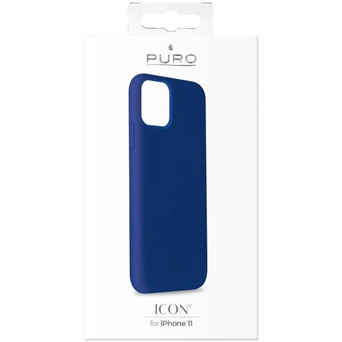 Kup Etui PURO ICON Cover Apple iPhone 11 (sötétkék) - PUR121NAV - {ean13} - Sklep Home Screen