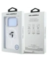 Etui Karl Lagerfeld IML Karl Choupette Glitter MagSafe do Apple iPhone 17 Pro przezroczysty
