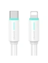 Kabel USAMS US-SJ735 SJ73530W YU Series SJ735USB02 USB-C / Lightning 1m biały