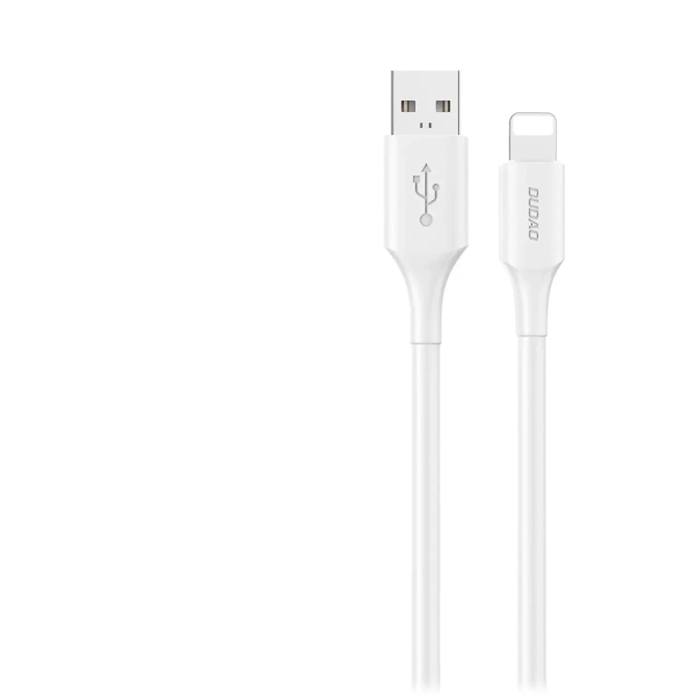 Kabel Dudao L2sL USB-A / Lightning 6A 1.2m biały