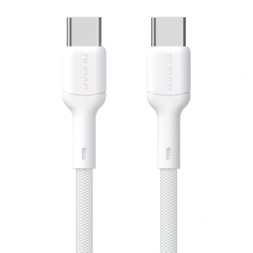 Kabel Dudao L9C 65W USB-C / USB-C 1m biały
