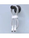 Kabel Dudao L9C 65W USB-C / USB-C 2m biały