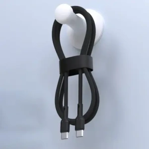 Kabel Dudao L9C 65W USB-C / USB-C 2m czarny
