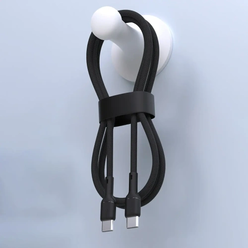 Kabel Dudao L9C 65W USB-C / USB-C 2m czarny