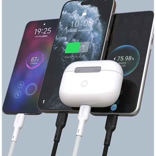 Kabel Dudao L9C 65W USB-C / USB-C 2m czarny