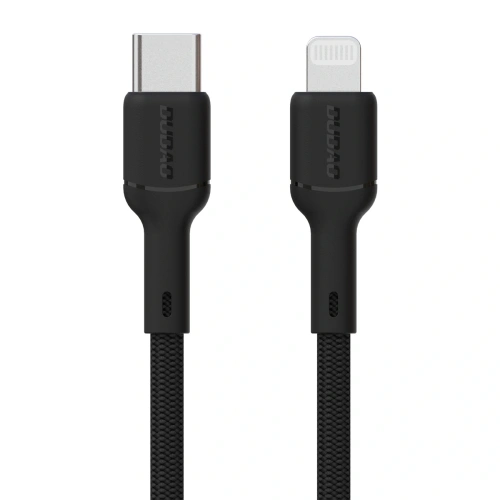 Kabel Dudao L9X 30W USB-C / Lightning 1m czarny