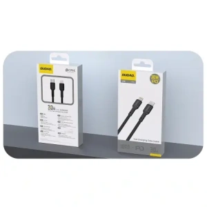 Kabel Dudao L9X 30W USB-C / Lightning 2m czarny