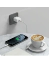 Kabel Dudao L9T 5A USB-A / USB-C 1m biały