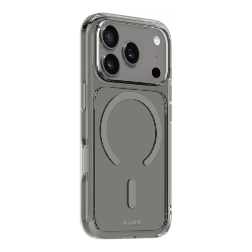Etui Laut Crystal Fluro do Apple iPhone 17 Pro MagSafe (clear gray)