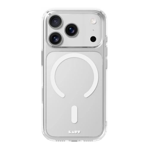 Etui Laut Crystal Fluro do Apple iPhone 17 Pro MagSafe (clear light gray)