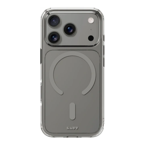 Etui Laut Crystal Fluro do Apple iPhone 17 Pro Max MagSafe (clear gray)