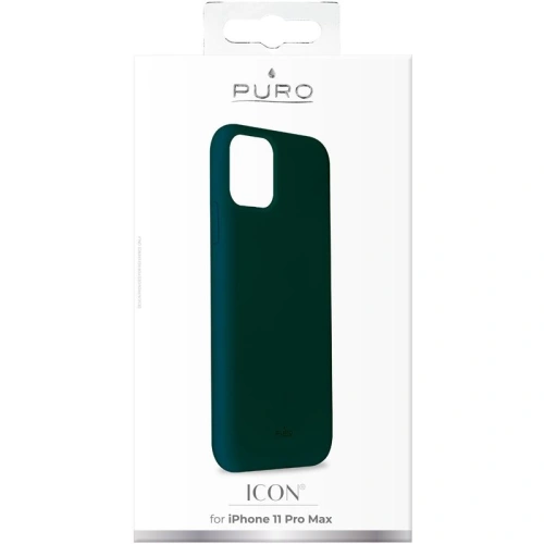 Kup Apple PURO ICON Schutzhülle für iPhone 11 Pro Max (dunkelgrün) - PUR128GRN - {ean13} - Sklep Home Screen