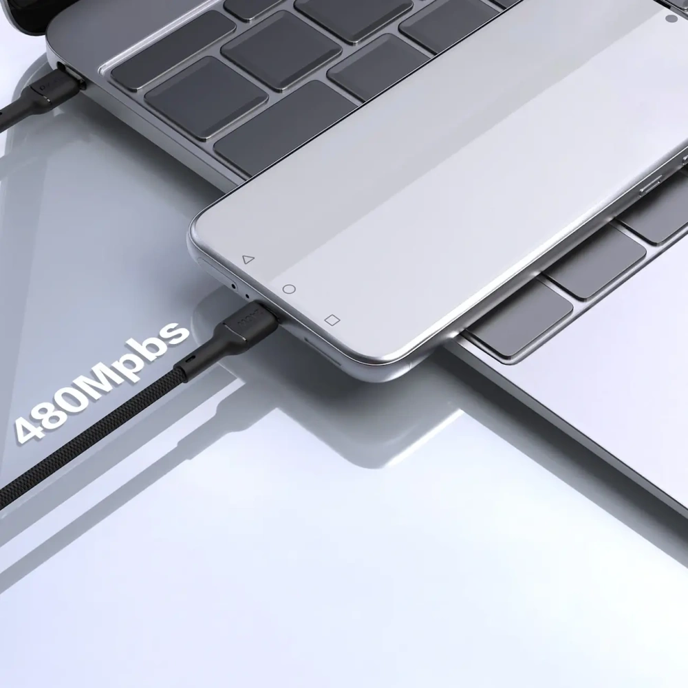 Kabel Dudao L9C Max 240W PD USB-C / USB-C 1.2m czarny