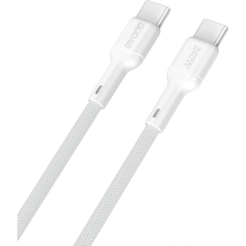 Kabel Dudao L9C Max 240W PD USB-C / USB-C 2m biały