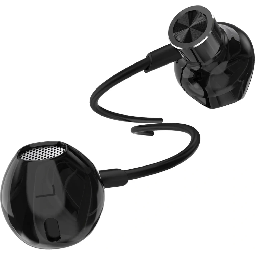 Bezprzewodowe słuchawki dokanałowe Dudao U5 Max Bluetooth 5.0 z pałąkiem na szyję czarne