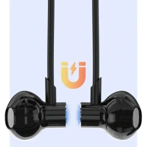 Bezprzewodowe słuchawki dokanałowe Dudao U5 Max Bluetooth 5.0 z pałąkiem na szyję czarne